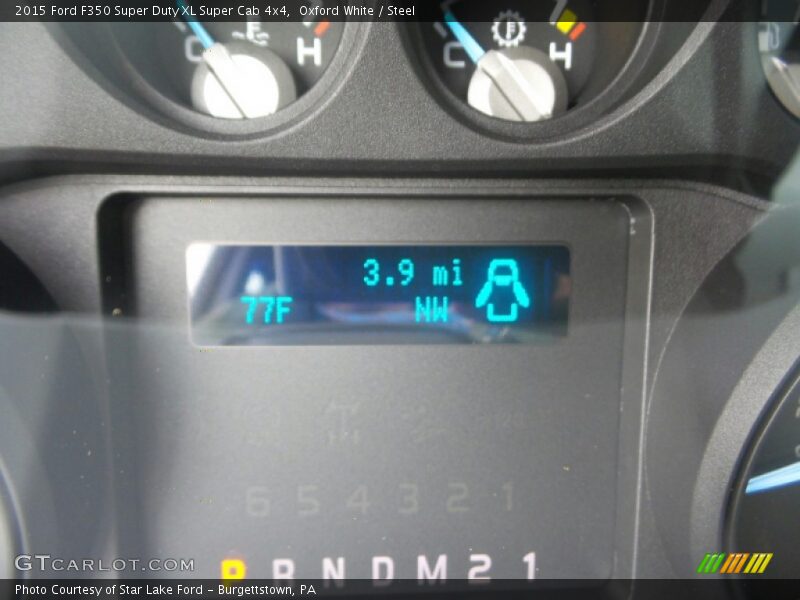 Oxford White / Steel 2015 Ford F350 Super Duty XL Super Cab 4x4