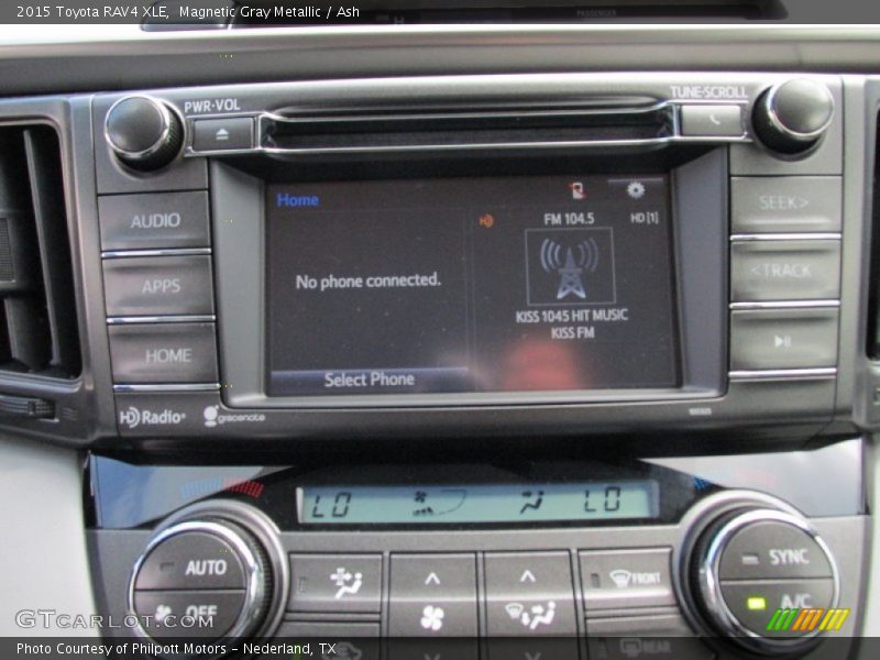 Magnetic Gray Metallic / Ash 2015 Toyota RAV4 XLE