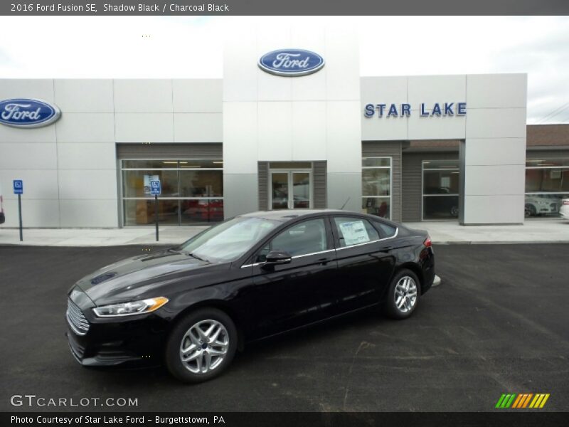 Shadow Black / Charcoal Black 2016 Ford Fusion SE