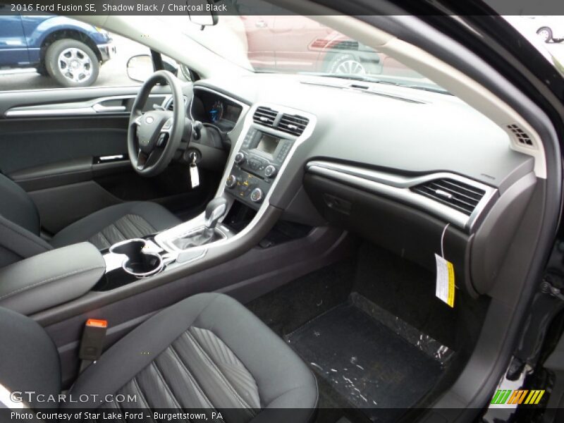 Shadow Black / Charcoal Black 2016 Ford Fusion SE