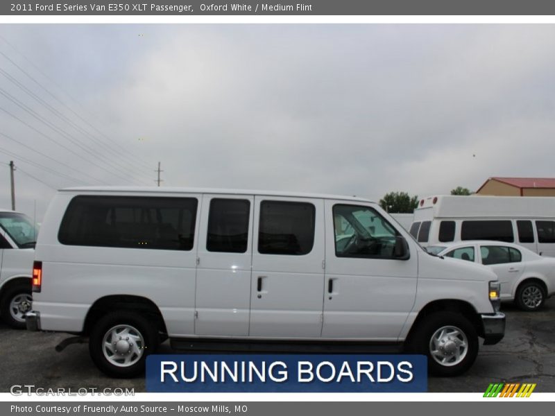 Oxford White / Medium Flint 2011 Ford E Series Van E350 XLT Passenger
