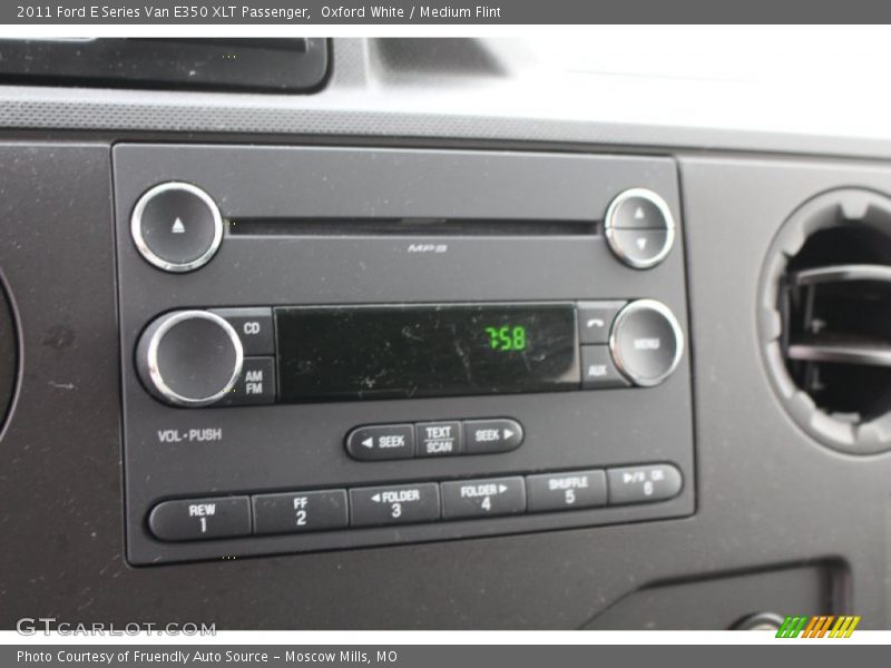 Oxford White / Medium Flint 2011 Ford E Series Van E350 XLT Passenger