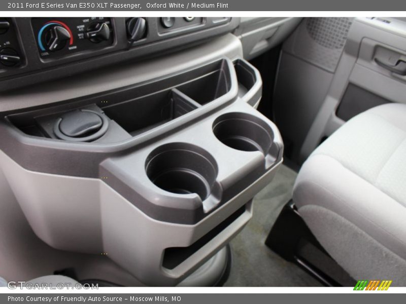 Oxford White / Medium Flint 2011 Ford E Series Van E350 XLT Passenger