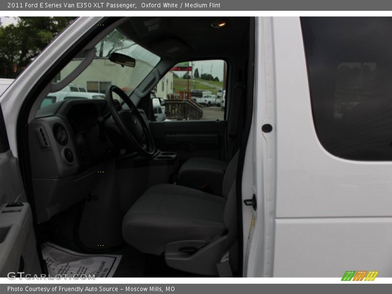 Oxford White / Medium Flint 2011 Ford E Series Van E350 XLT Passenger