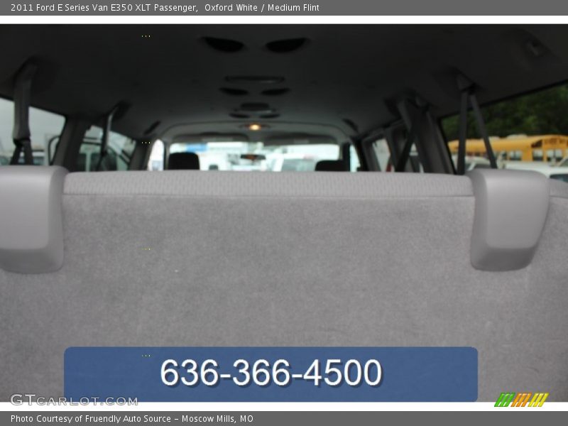 Oxford White / Medium Flint 2011 Ford E Series Van E350 XLT Passenger