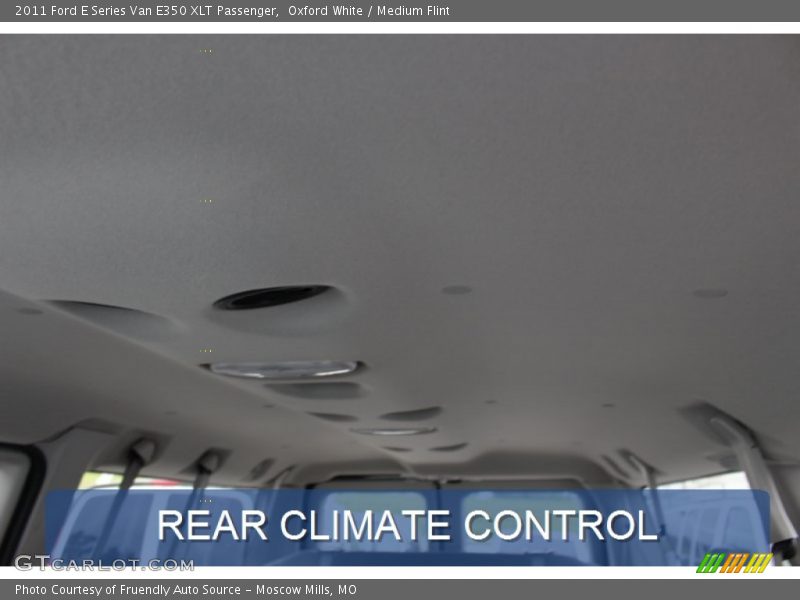 Oxford White / Medium Flint 2011 Ford E Series Van E350 XLT Passenger