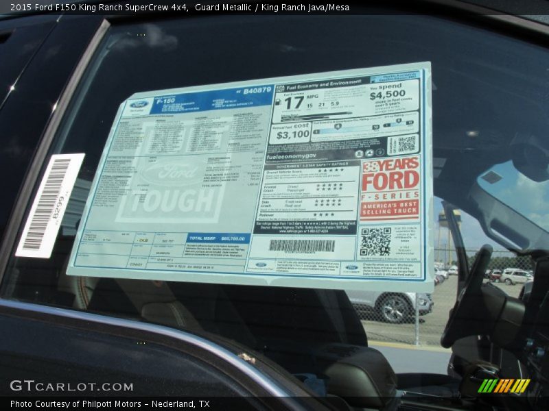 Guard Metallic / King Ranch Java/Mesa 2015 Ford F150 King Ranch SuperCrew 4x4