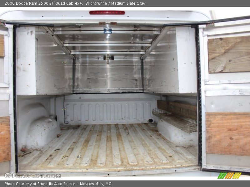 Bright White / Medium Slate Gray 2006 Dodge Ram 2500 ST Quad Cab 4x4