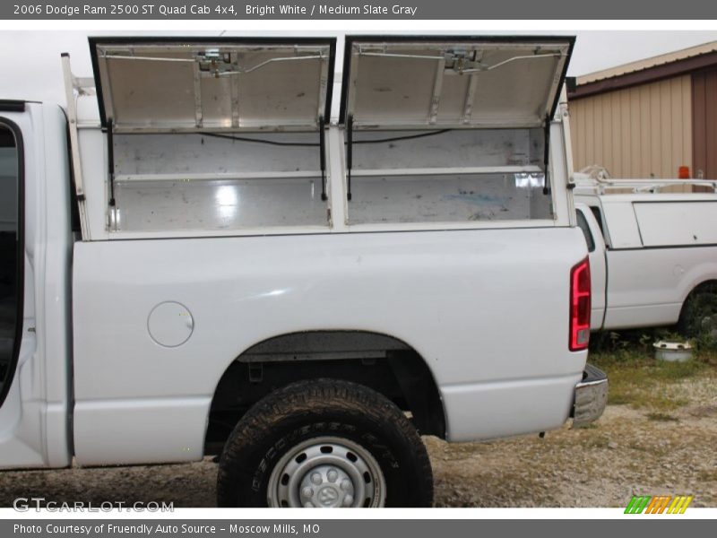 Bright White / Medium Slate Gray 2006 Dodge Ram 2500 ST Quad Cab 4x4