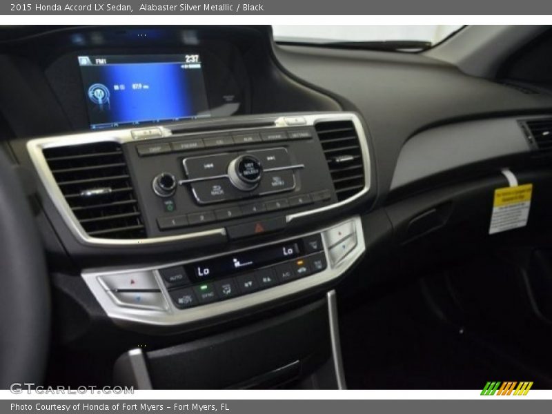 Alabaster Silver Metallic / Black 2015 Honda Accord LX Sedan