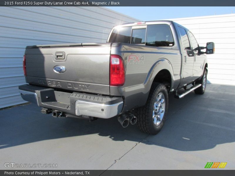 Magnetic / Black 2015 Ford F250 Super Duty Lariat Crew Cab 4x4