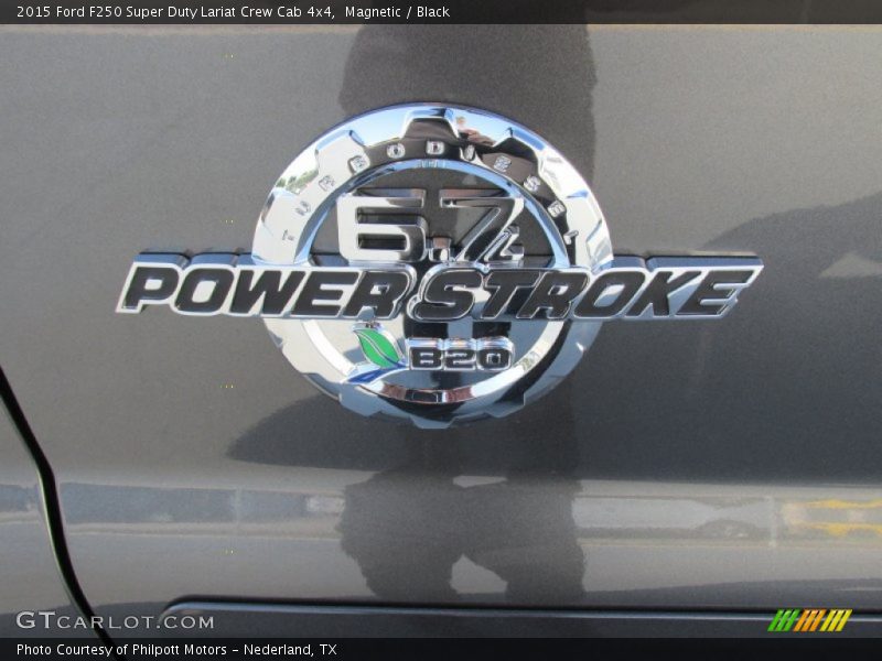 Magnetic / Black 2015 Ford F250 Super Duty Lariat Crew Cab 4x4