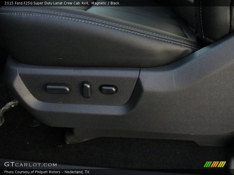 Magnetic / Black 2015 Ford F250 Super Duty Lariat Crew Cab 4x4