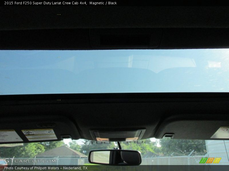 Magnetic / Black 2015 Ford F250 Super Duty Lariat Crew Cab 4x4