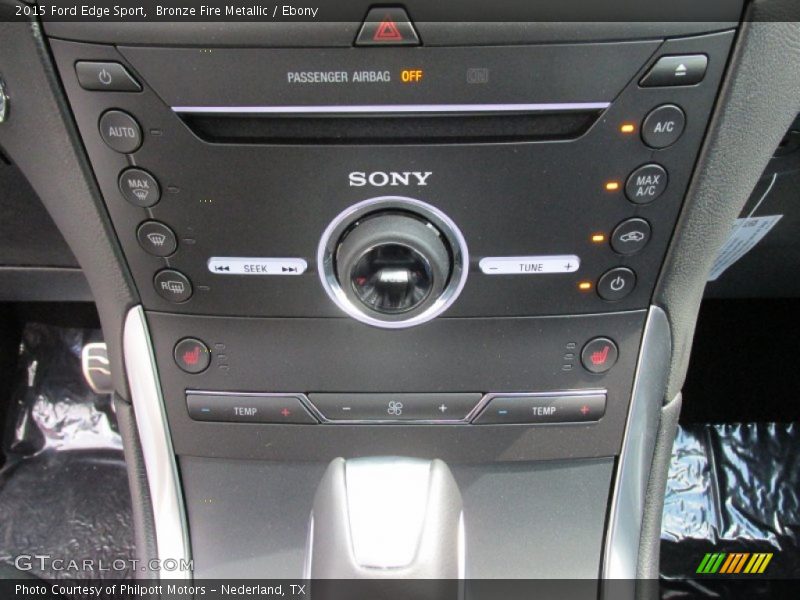 Controls of 2015 Edge Sport