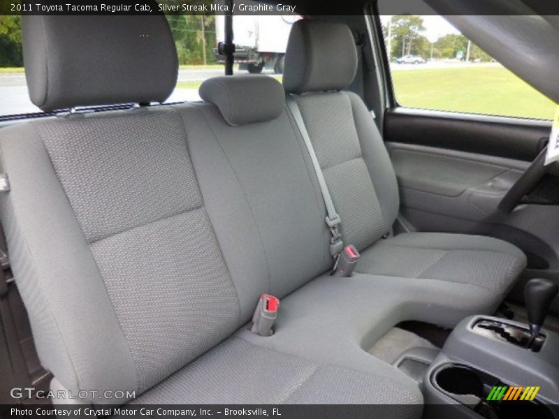 Silver Streak Mica / Graphite Gray 2011 Toyota Tacoma Regular Cab
