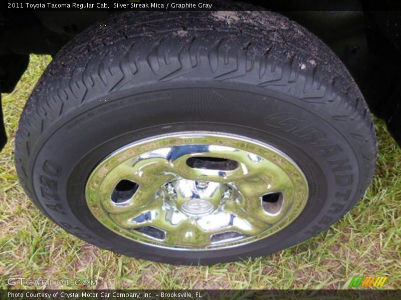 Silver Streak Mica / Graphite Gray 2011 Toyota Tacoma Regular Cab