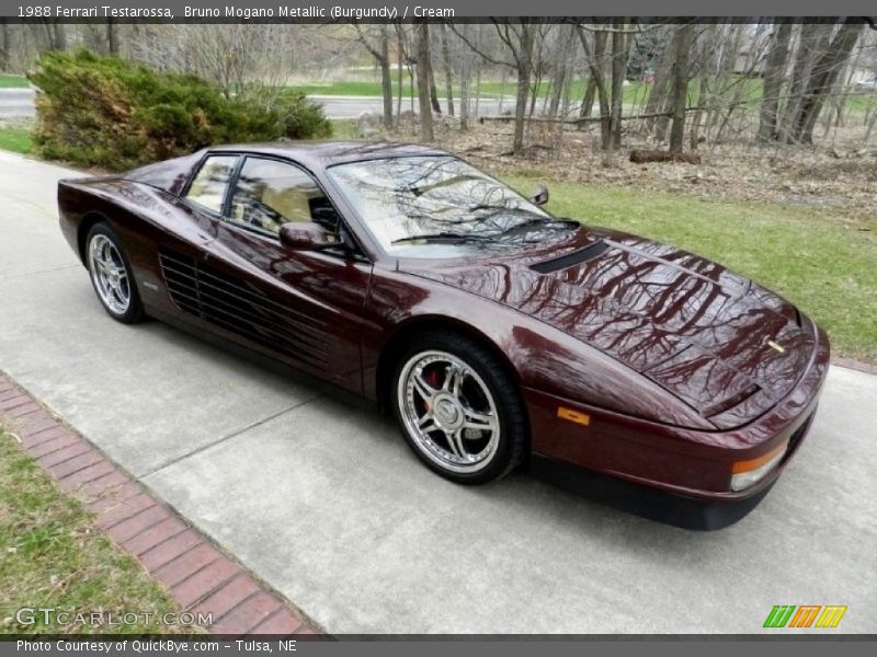 Front 3/4 View of 1988 Testarossa 