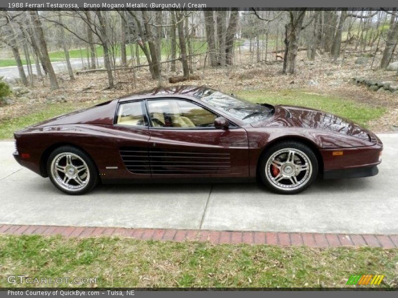  1988 Testarossa  Bruno Mogano Metallic (Burgundy)