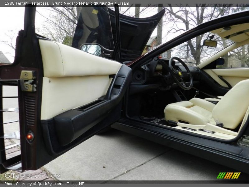  1988 Testarossa  Cream Interior