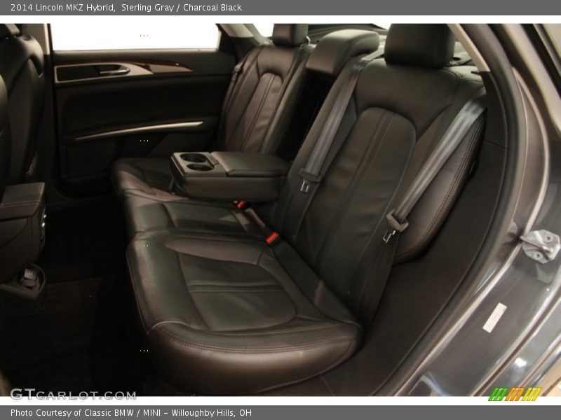 Sterling Gray / Charcoal Black 2014 Lincoln MKZ Hybrid
