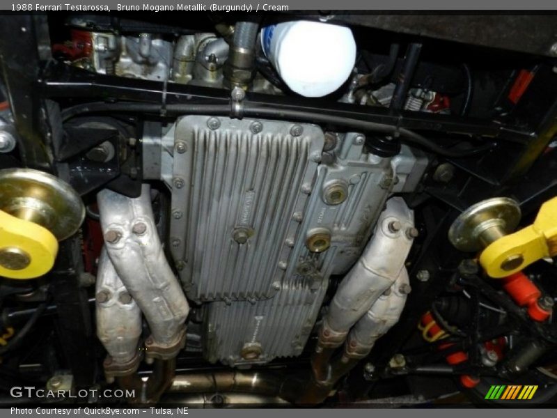 Undercarriage of 1988 Testarossa 