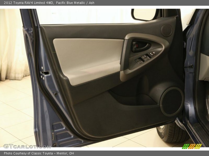 Pacific Blue Metallic / Ash 2012 Toyota RAV4 Limited 4WD