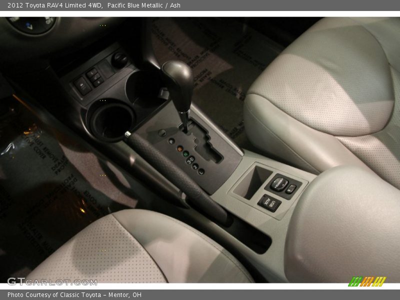 Pacific Blue Metallic / Ash 2012 Toyota RAV4 Limited 4WD