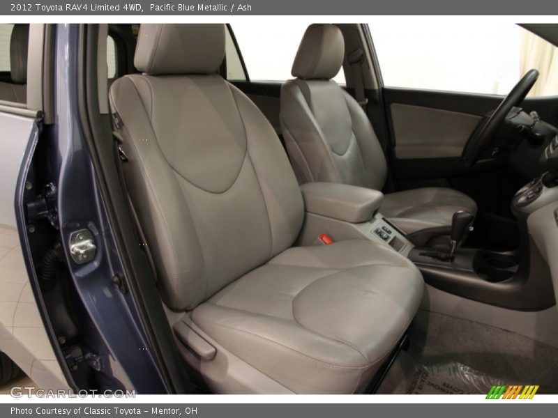 Pacific Blue Metallic / Ash 2012 Toyota RAV4 Limited 4WD