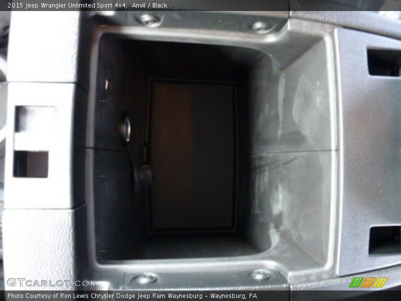 Anvil / Black 2015 Jeep Wrangler Unlimited Sport 4x4