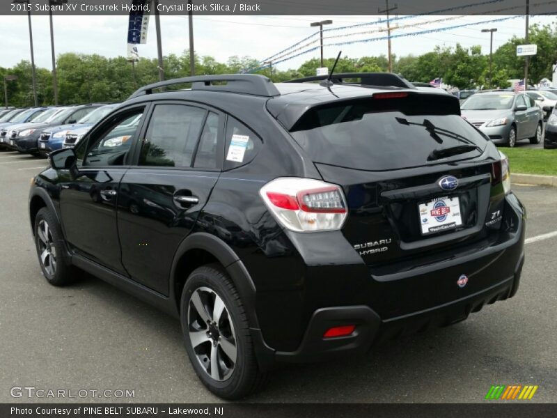 Crystal Black Silica / Black 2015 Subaru XV Crosstrek Hybrid