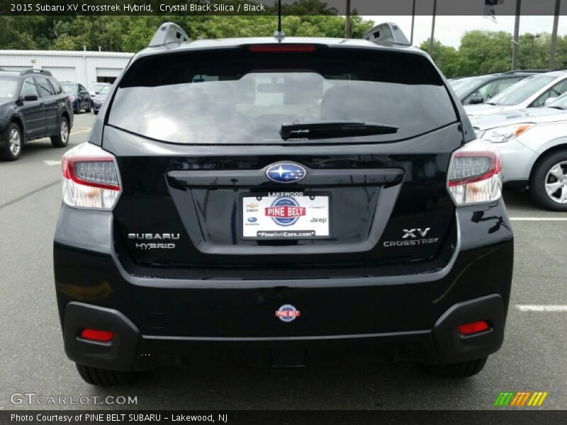 Crystal Black Silica / Black 2015 Subaru XV Crosstrek Hybrid