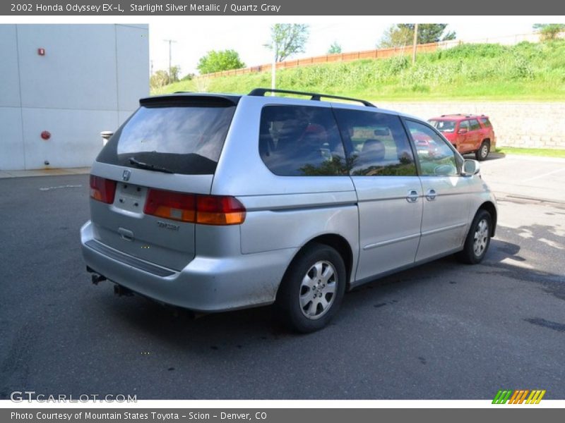 Starlight Silver Metallic / Quartz Gray 2002 Honda Odyssey EX-L