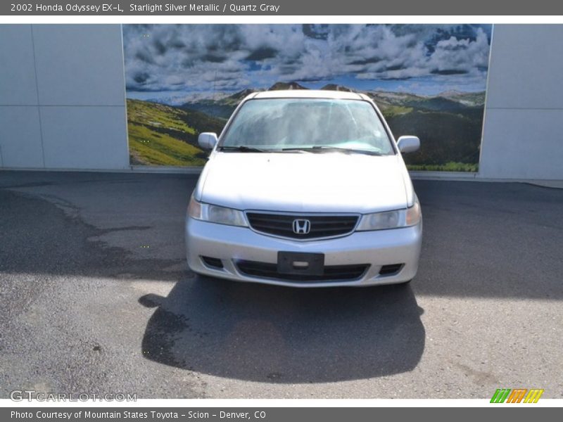 Starlight Silver Metallic / Quartz Gray 2002 Honda Odyssey EX-L