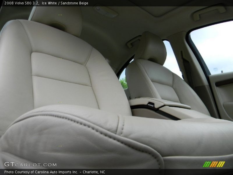 Ice White / Sandstone Beige 2008 Volvo S80 3.2