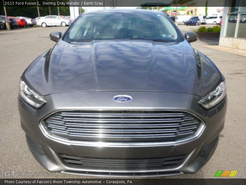 Sterling Gray Metallic / Earth Gray 2013 Ford Fusion S