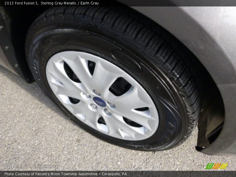 Sterling Gray Metallic / Earth Gray 2013 Ford Fusion S