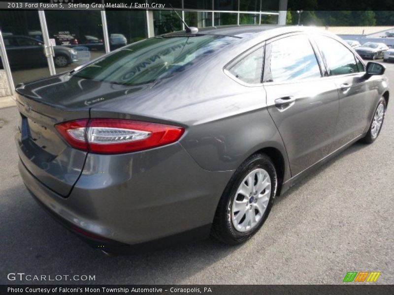 Sterling Gray Metallic / Earth Gray 2013 Ford Fusion S