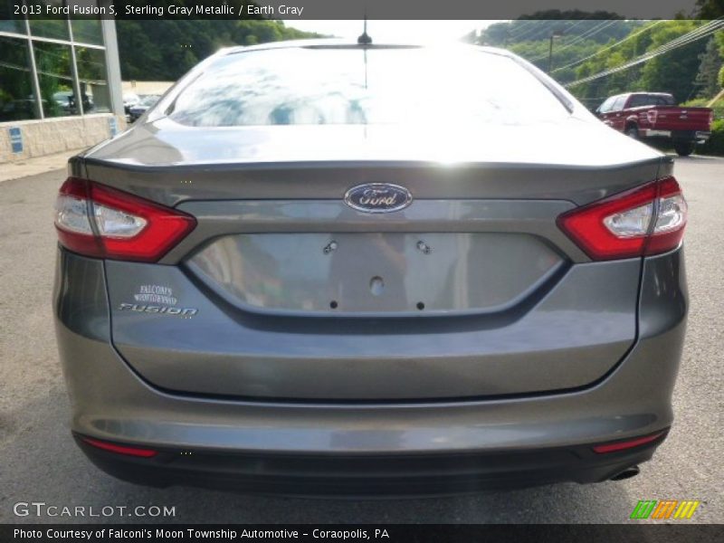 Sterling Gray Metallic / Earth Gray 2013 Ford Fusion S