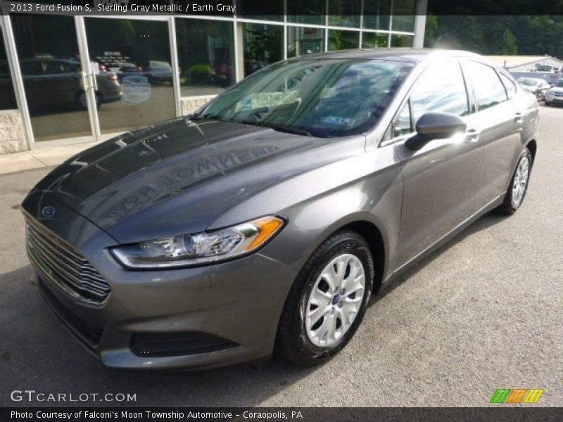 Sterling Gray Metallic / Earth Gray 2013 Ford Fusion S
