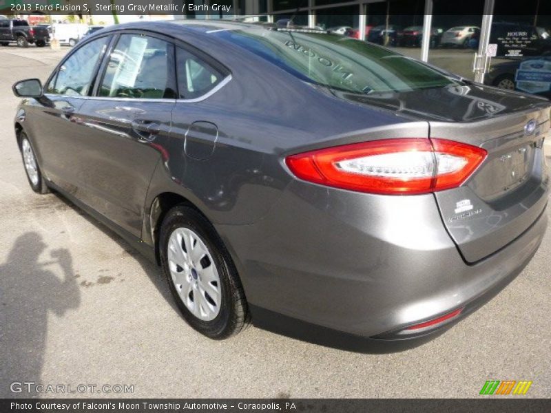 Sterling Gray Metallic / Earth Gray 2013 Ford Fusion S