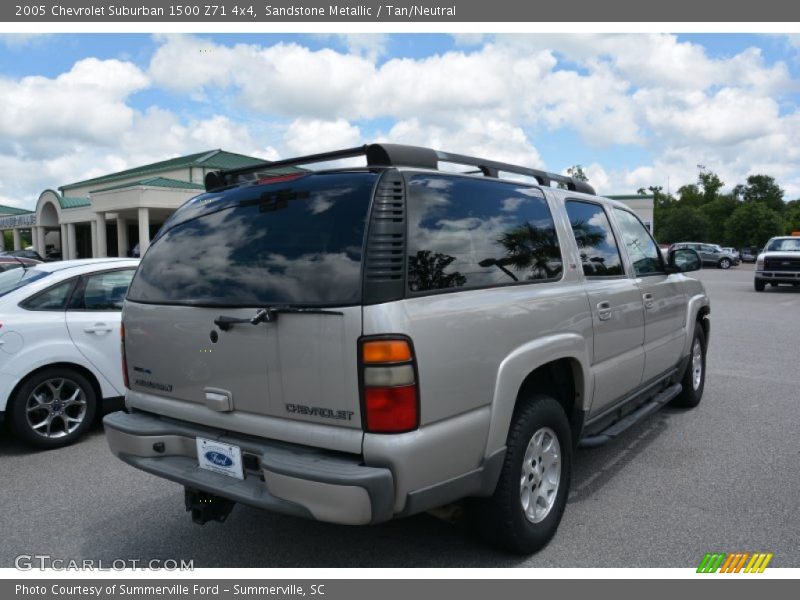 Sandstone Metallic / Tan/Neutral 2005 Chevrolet Suburban 1500 Z71 4x4