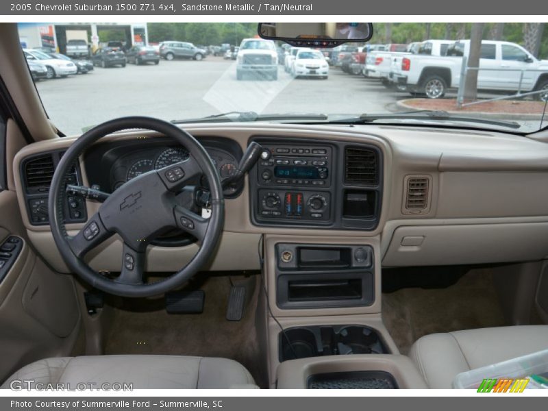 Sandstone Metallic / Tan/Neutral 2005 Chevrolet Suburban 1500 Z71 4x4