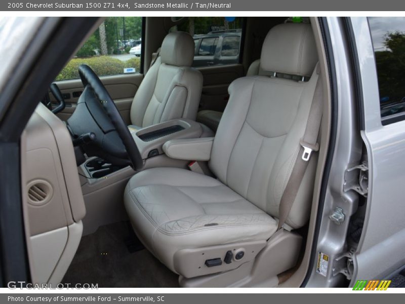 Sandstone Metallic / Tan/Neutral 2005 Chevrolet Suburban 1500 Z71 4x4