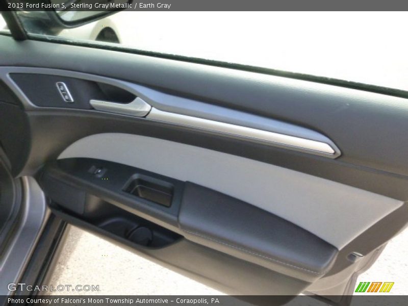 Sterling Gray Metallic / Earth Gray 2013 Ford Fusion S
