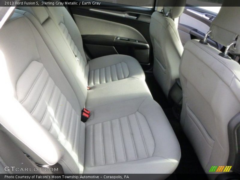 Sterling Gray Metallic / Earth Gray 2013 Ford Fusion S