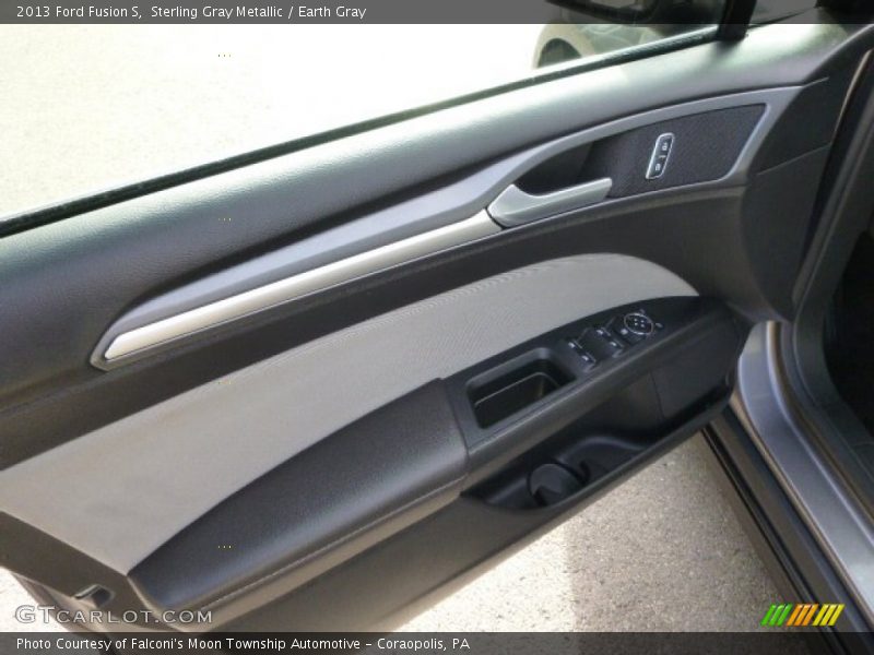 Sterling Gray Metallic / Earth Gray 2013 Ford Fusion S
