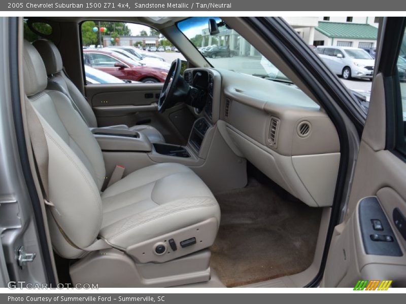 Sandstone Metallic / Tan/Neutral 2005 Chevrolet Suburban 1500 Z71 4x4