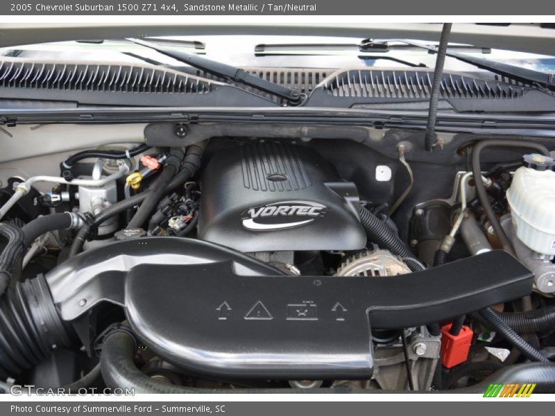 Sandstone Metallic / Tan/Neutral 2005 Chevrolet Suburban 1500 Z71 4x4
