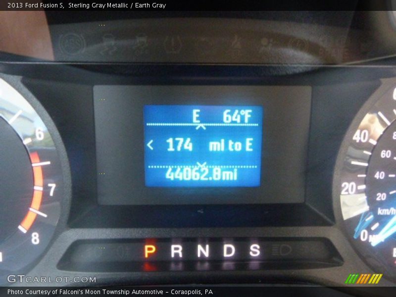 Sterling Gray Metallic / Earth Gray 2013 Ford Fusion S